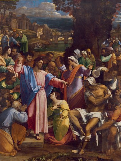 The Raising of Lazarus, c.1517-19 by Sebastiano del Piombo